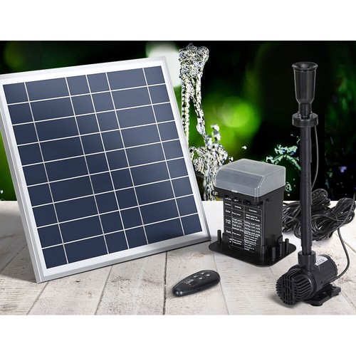 Gardeon Solar Pond Pump Water Fountain Battery Kit LED Lights Submersible 9.8FT - Picture 11 of 11
