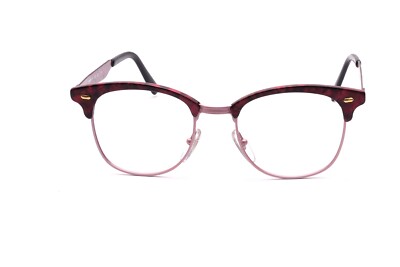  Combibrille unisex Metall hellrosa rotes Azetat TOP von AMOR France B1