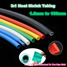 3:1 Heat Shrink Tubing Adhesive Glue Lined Electrical Sleeving Cable / Wire Tube