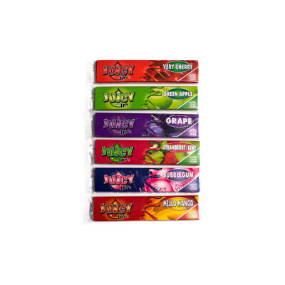 Juicy Jays Papers 6er Set Papers mit Geschmack Fruity