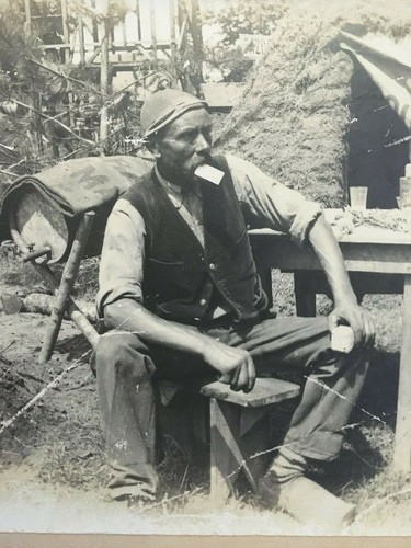 Philippe Abel (1838-1929) Photographie ancienne d'un homme Ethnologie Européenne - Photo 4/10