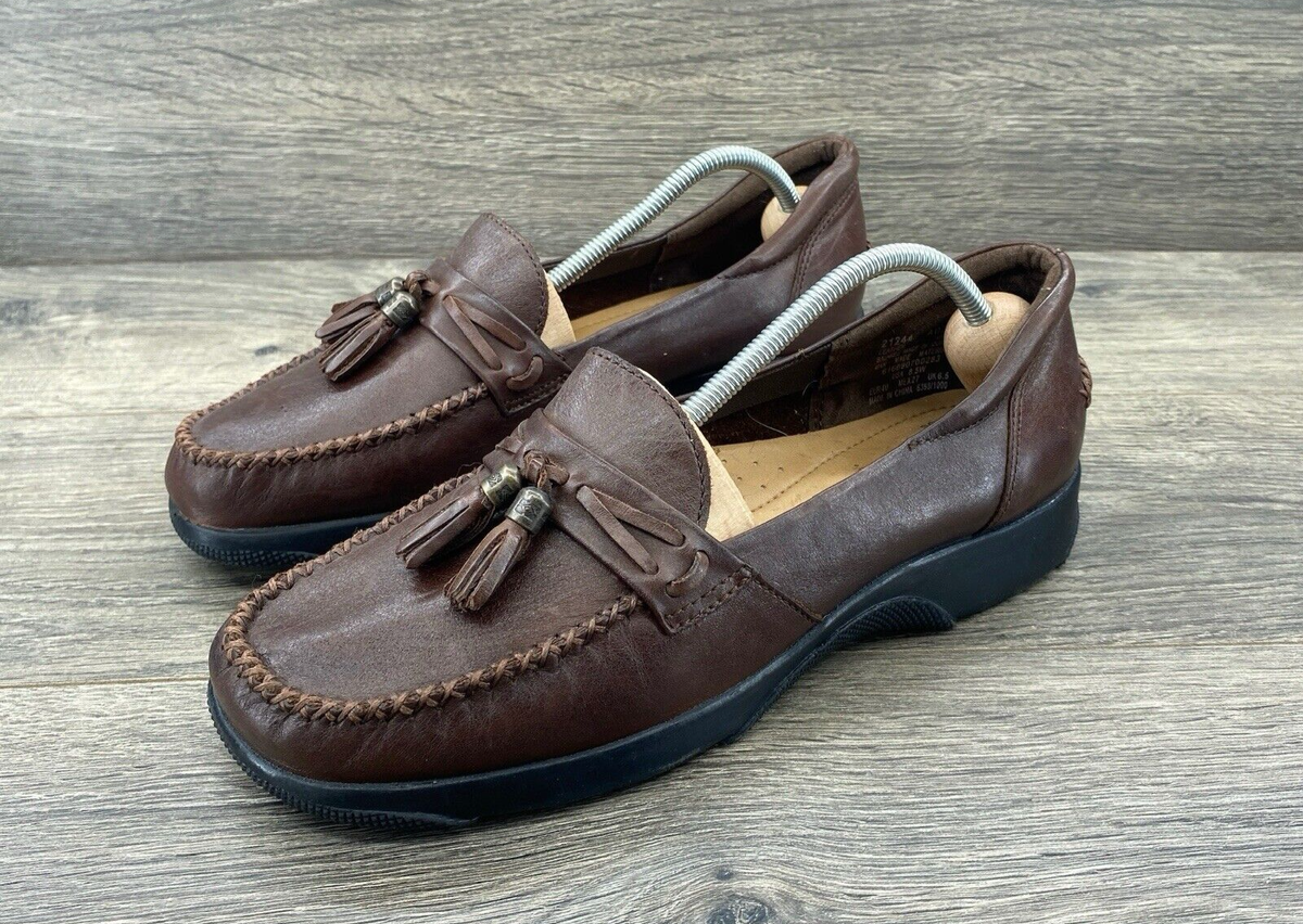 Thom McAn Men's Tassel Loafers Shoes Size Brown