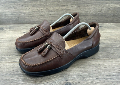 Thom McAn Men's Tassel Loafers Shoes Size 8.5 Brown
