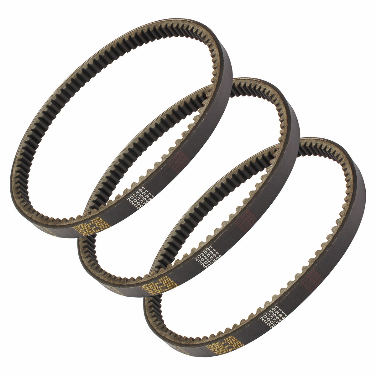 How To Measure 3pc Go Kart Drive Belt Yerf Dog 203591
