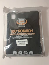 Ipad Pro 11 Case2021 Handle+sholder Strap Black