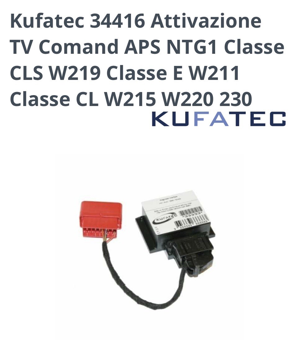 Video in Motion - Mercedes Comand APS NTG 1