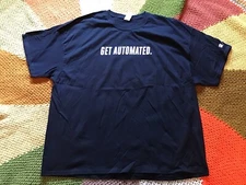 Haas Cnc Get Automated Merch F1 Racing Black T-shirt tee Sz. 2x Xxl