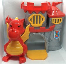 JR Tots Castle For Little Prince and Red Dragon EUC
