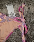 Womens Old navy Side Tie Bikini Swim Bottom size Xs new Tropical Floral — photo 2