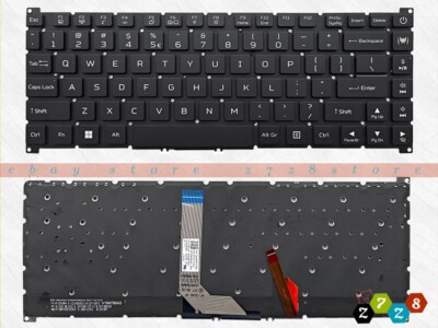 New Acer Predator Triton PT314-51s PT516-51s PT516-52s Keyboard US Backlit N20C8 | UK