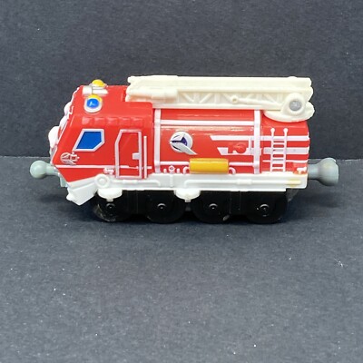 Tomy Chuggington Asher Adam Red Train 2013 Plastic Firetruck A