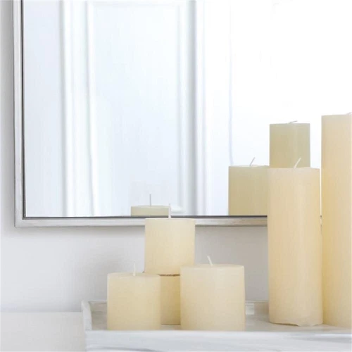 Elegant Decor Eternity 36" x 18" Contemporary Metal Frame Mirror in Silver - Picture 10 of 12