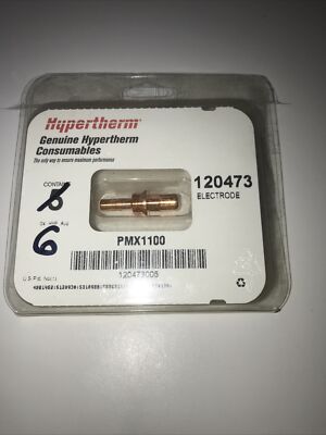 Lot of 6-Hypertherm Powermax  Replacement 120473 Electrodes Made In USA 