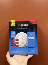 Kidde RGSAR-RW Hardwired Ring App Enabled Smart Smoke Detector