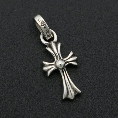 Chrome Hearts Baby Fat Cross Pendasnt Top Diamond Necklace Chrome Hearts Baby Fat Cross Pendasnt Top Diamond Necklace