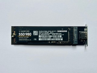 Samsung V NAND SSD 980 NVMe M.2 Festplatte USB 3.2 Renkforce Alu Case 1 TB