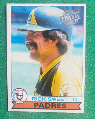 2015 TOPPS RICK SWEET-SAN DIEGO PADRES-1979 - ORGINAL STAMPED BUYBACKS