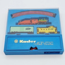 Kader Mini Train Battery operated Set Miniature Railway 70s complete non tested