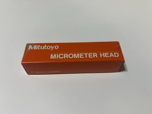 Mitutoyo Micrometer Head 149-131 MHM2-15 Rounded Face Linear Stages Japan