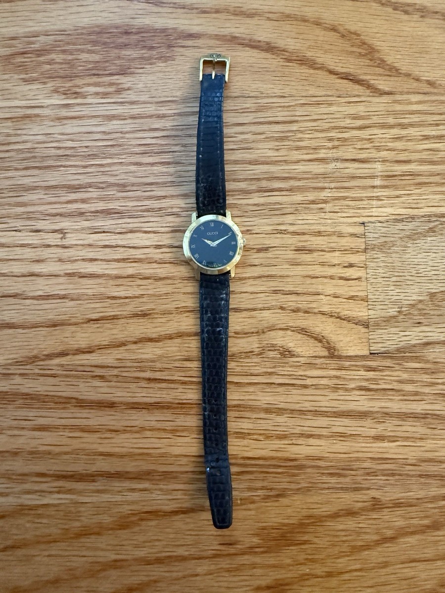?% Authentic Gucci Vintage 2200L Ladies’ Watch With Classic Leather Strap GUCCI Women main image 4