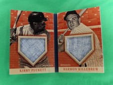2013 Panini Americas Pastime Kirby Puckett, Harmon Killebrew Dual Jersey 19/30