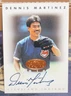1996 Donruss Leaf Signature Series Dennis Martinez Bronze Auto On-Card Autograph