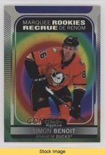 2021-22 O-Pee-Chee Platinum Rainbow Color Wheel Simon Benoit #235 READ 0sp6