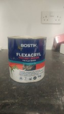 1 KG Bostik Flexacryl Instant Repair For Flat Roofs  Waterproof Sealant Black