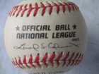 Gene Hiser  Autographed National League Baseball — photo 3