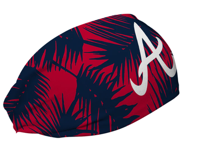 #ad Vertical ATHLETICS Atlanta Braves Big Palm Cooling HEADBAND *NEW $24.99