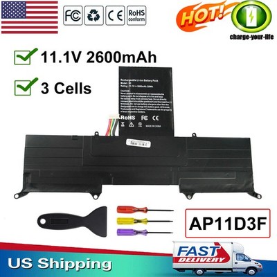 Battery for Acer Aspire S3 S3-391 S3-391-6407 S3-951-2464 AP11D3F AP11D4F MS2346
