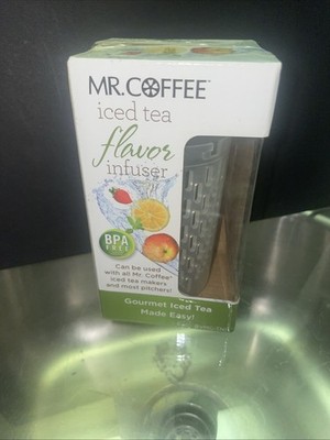 Mr. Coffee Iced Tea Maker Flavor Infuser. Pitcher Infusers. New In Box M