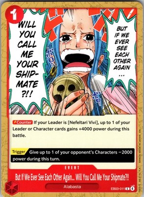 But If We Ever See Each Other Again... Will You Call Me Your Shipmate?!! C Extra