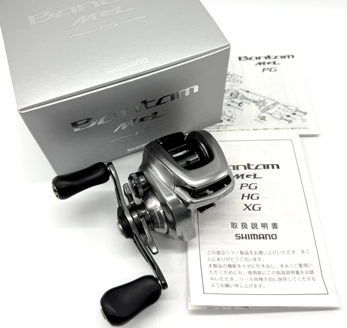 Shimano 18 Bantam MGL PG Right Bait Casting Reel From JAPAN