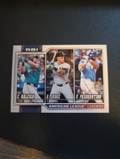 2026 Topps Series 1: A.L. RBI Leaders #211 Raleigh, Judge, & Pasquantino