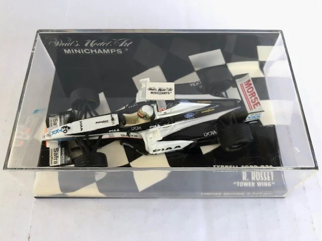 Modellini statici di auto da corsa tyrrell Scala 1:43 per Ford