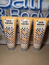 3x Bath Body Works SUNSHINE MIMOSA Body Cream 8 oz NEW