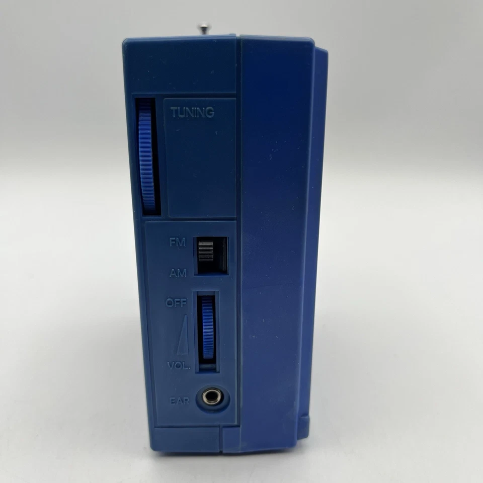 Radio portátil Polaroid 600 Plus película a color instantánea azul AM FM - REPUESTOS O REPARACIÓN Foto 4 de 4