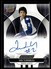 2025 Upper Deck Engrained Icons AUTO Ebony Ian Turnbull /15