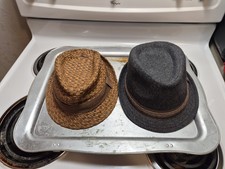 11 Cremieux Men's Fedora Adjustable Multicolor L/XL Lot Classic Various Patterns