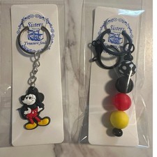 Mickey Mouse Key Chain and bag charm. Home made, Brand new.