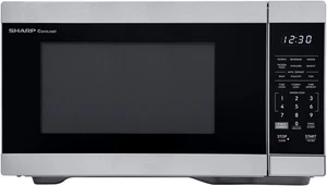 Alexa-Activé 1000W Micro-ondes intelligentes, 1.1 Cu Ft, Acier inoxydable Design
