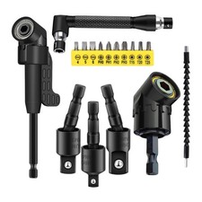 105 Degree Right Angle Drill Socket Adapter Flexible Shaft Extension Bit Drivers