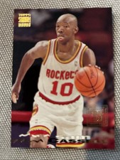 NBA SAM CASSELL Houston Rockets 1993-94 Topps Stadium Club ROOKIE Card #314. rookie card picture
