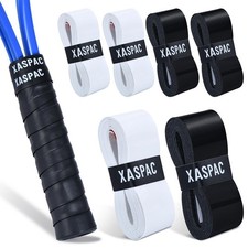6 Pack Premium Overgrip Tape for Tennis Pickleball Badminton PU Material