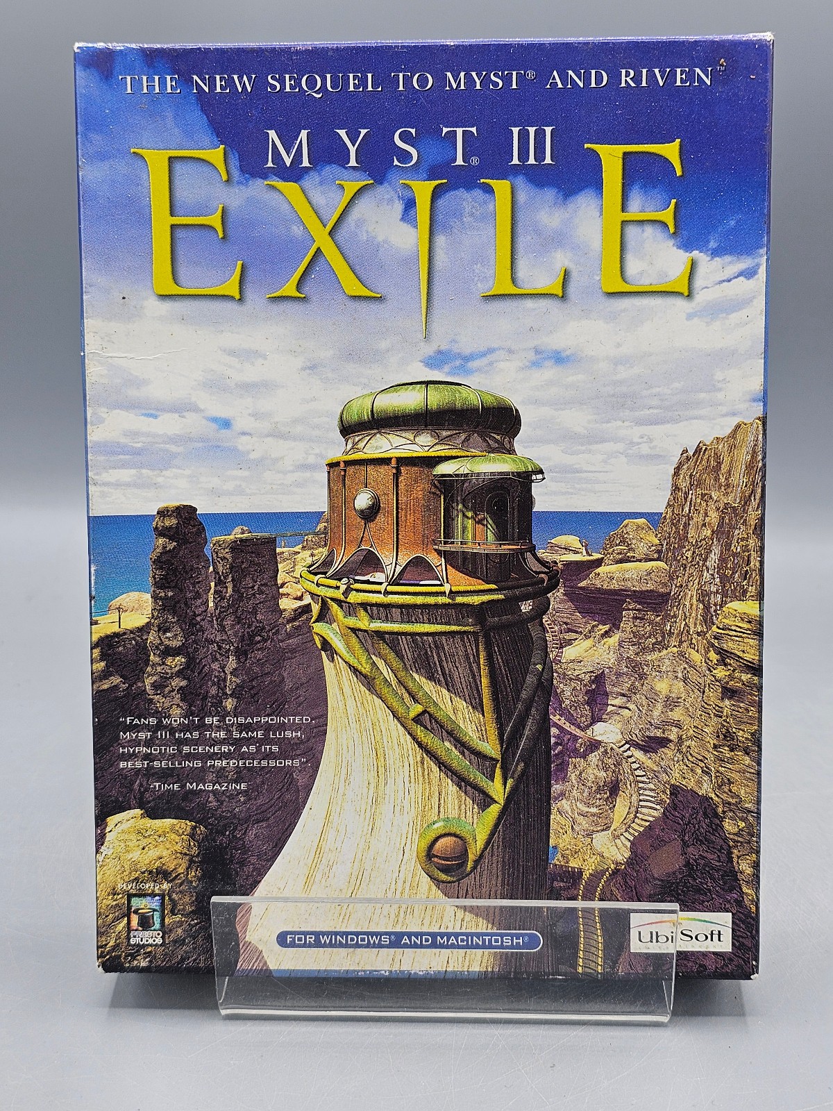 Myst III 3 Exile Big Box PC Mac Windows & Mac Game on 4 CDs
