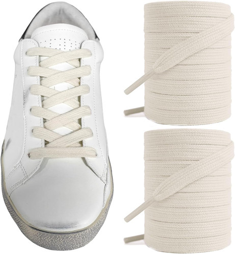 Uamglsob Shoe Laces for Golden Goose Super-Star, Hi Star, Ball Star, V-Star