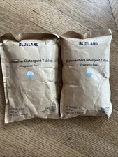 2 Bags Blueland Dishwasher Detergent Tablets Fragrance-Free 60 Tablets