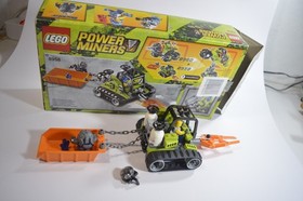 LEGO System 8958 Power Miners Granite Grinder Almost Complete Box