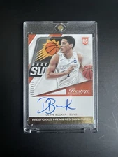 2015-16 Prestige Signatures - DEVIN BOOKER - /299 On Card Auto #PPS-DB